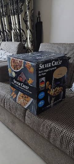 silver crest extra large capacity air fryer