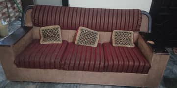 6 seater sofa set, 3 +2+1