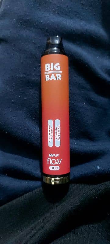 Big bar max flow no ice 6k puffs brand new pod 0