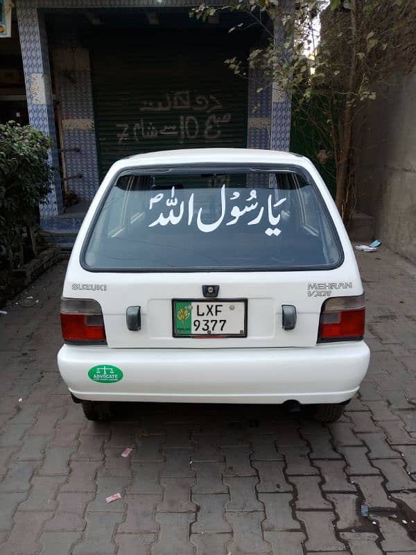 Suzuki Mehran four sale 9