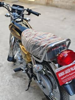 Honda 125 special gold edition self start