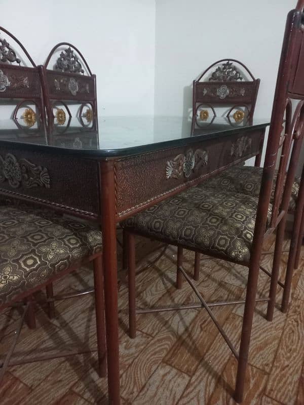 Dinning Table with 6 Chairs 1