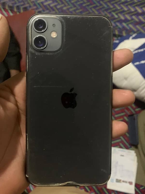 iPhone 11 for sale 10/10  battery 75 pta approved duel sim 128 gb 0