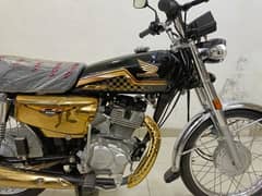 Honda CG 125 2024 Model Gold Edition