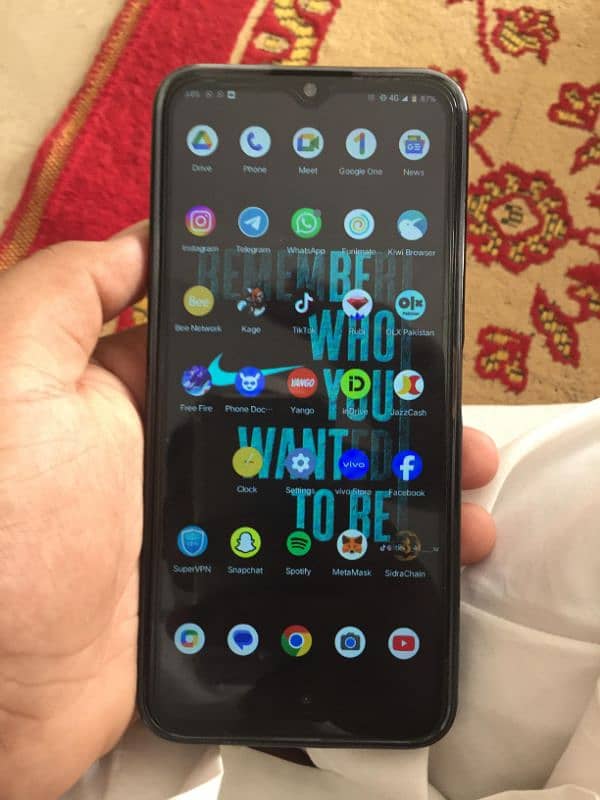 vivo y20 with box pta approved 2