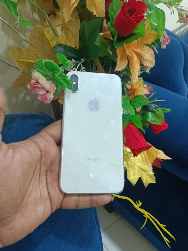 I phone X 64 GB PTA aproved 0