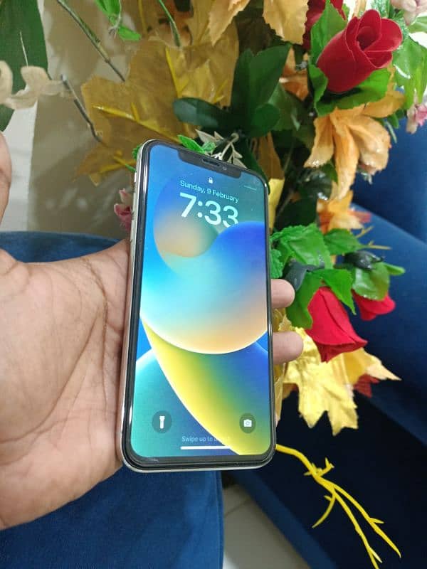 I phone X 64 GB PTA aproved 3