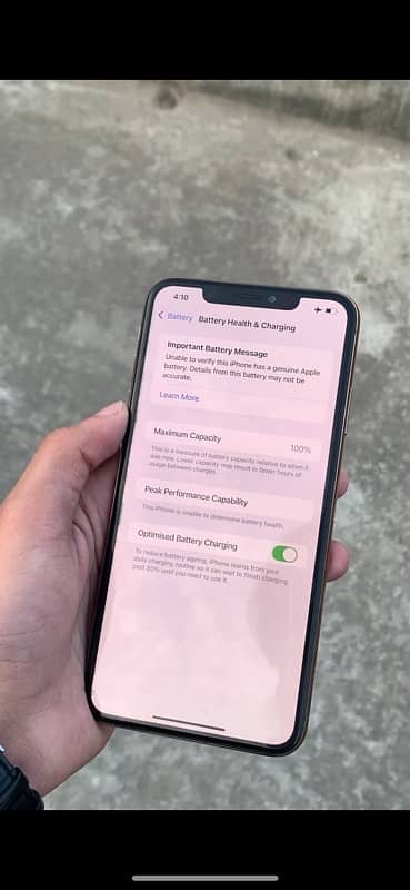 Iphone xsmax Pta approved 256GB 5