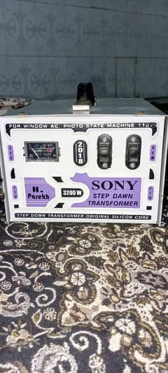 Sony 110v converter for photostate machine or home appliances