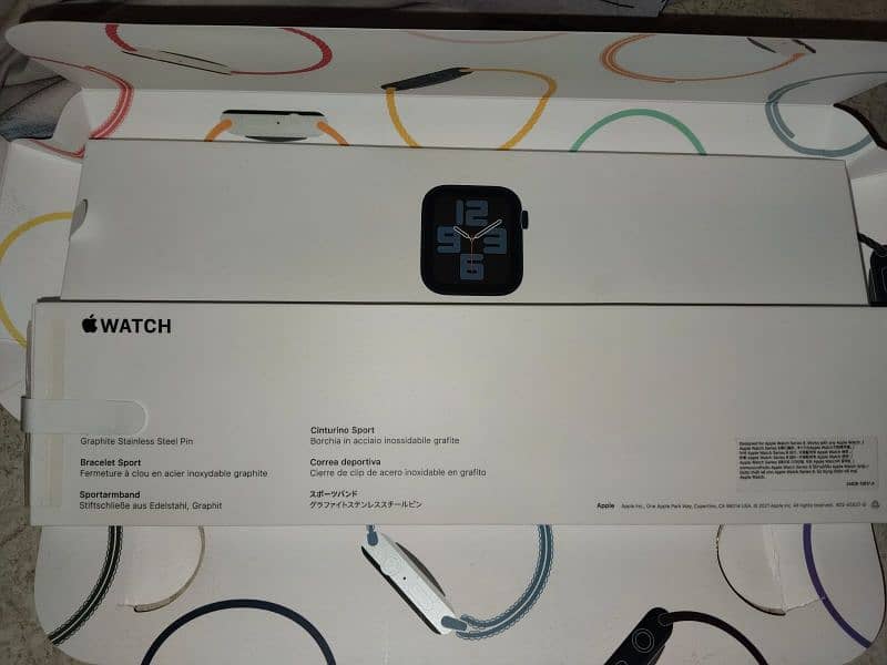 Apple SE 2nd Gen 40 mm Mid Aluminum Contact#03004711008 5