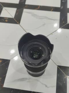 Sigma 16 mm lens 1.4 for sale in good condition