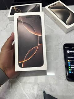 iPhone 16 Pro Max 256/512gb LLA factory Stock