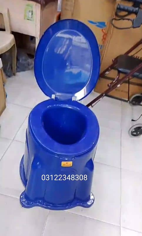 Plastic Commode Chair Toilet Chair 03122348308 0