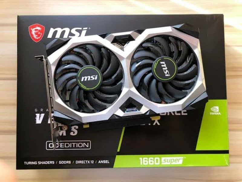 Nvidia MSI Gtx 1660 Super 6GB with Complete Box 2