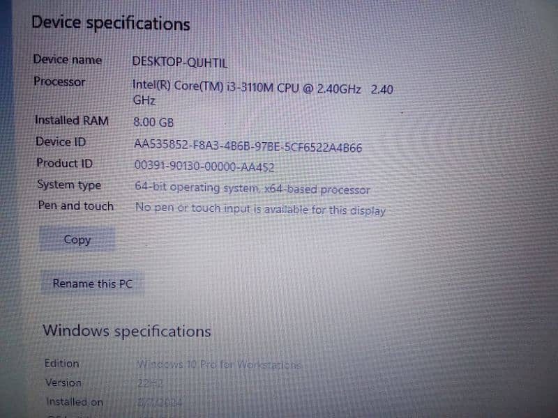 Laptop In Good Condition 7