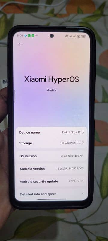 Redmi Note 12 8+8 128GB 11