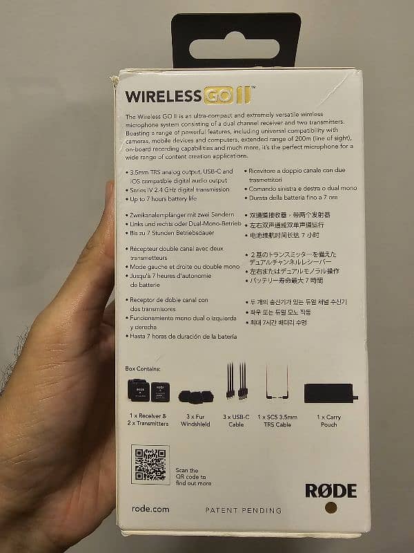 Rode Wireless Go II 2 - Sealed Box - Brand New - Under Warranty 3