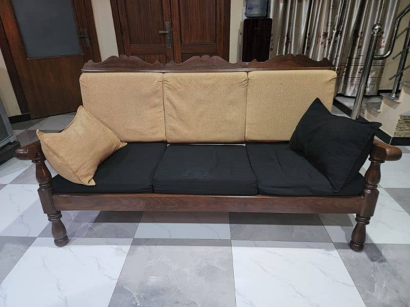 Pure Wood Sofa 0