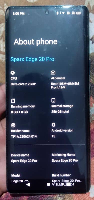 Sparx Edge 20 Pro for Sale – Excellent Condition! 2