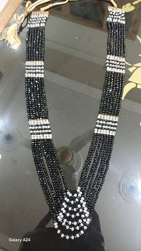 Expensive Long Beaded Multi-Strand Necklace 1