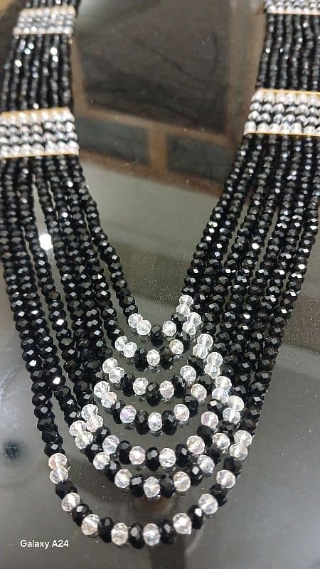 Expensive Long Beaded Multi-Strand Necklace 0