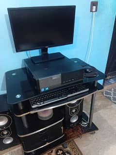 Computer set for sell With Trolley