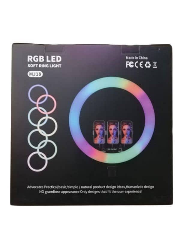 Professional RGB LED Soft Ring Light MJ 18 Condition 10/10 for Sale 0