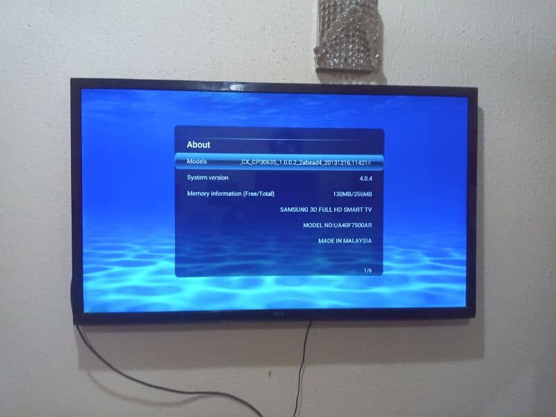 Sony LCD 55 inches 3D  android with Samsung soft ware 1