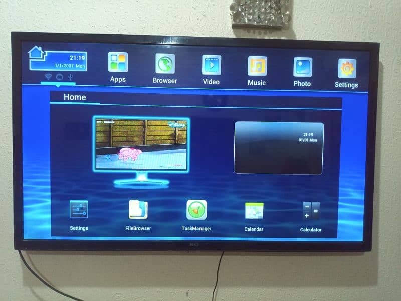 Sony LCD 55 inches 3D  android with Samsung soft ware 8