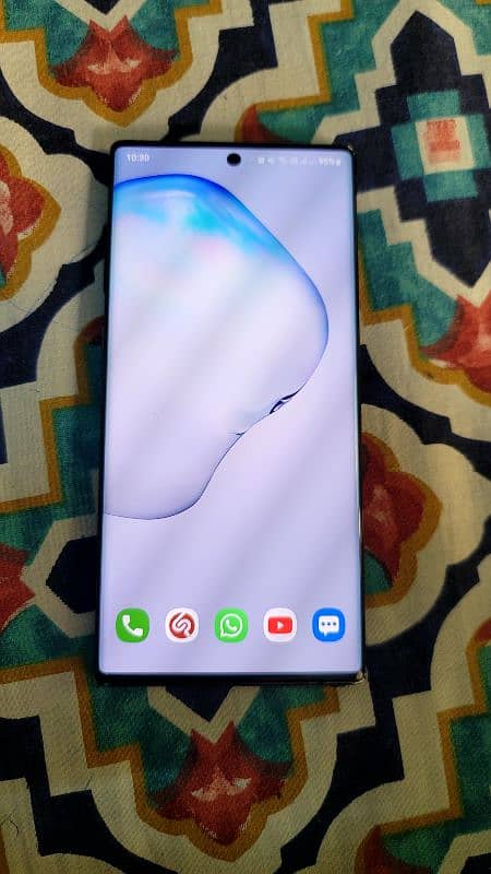 Note10plus 12gb 256gb dual sim . official pta Approved 2