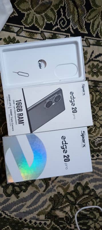 Sparx edge 20 pro 16/256 All oky 7 din phly abi box open kiya ha 0