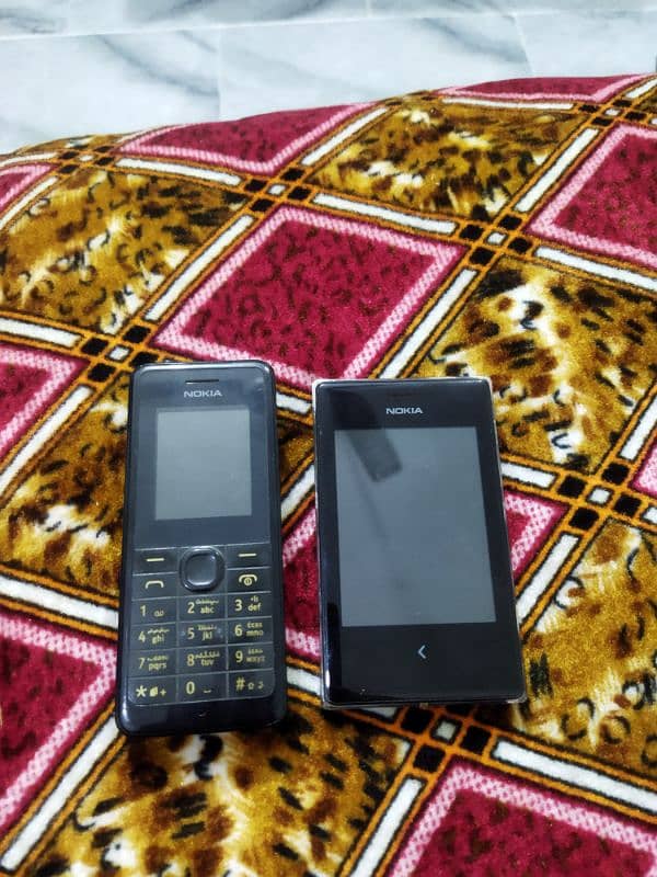 Nokia ASHA 503 and Nokia 107 1