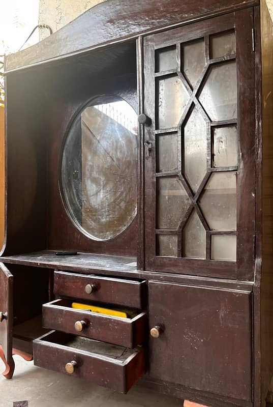 Vintage Wooden Dressing Table for Sale 1