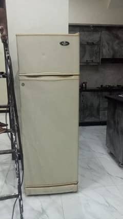 off white good condition fridge