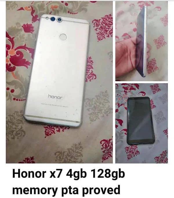 Honor 7x 4Gb 128gb pta proved Doul sim 0