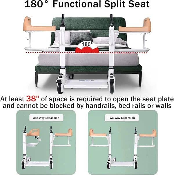 TRANSFER WHEEL CHAIR IMPORTED FOLDABLE 4