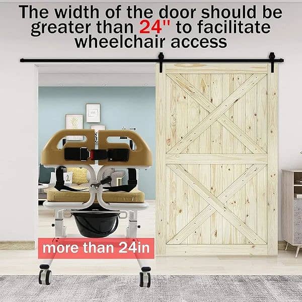 TRANSFER WHEEL CHAIR IMPORTED FOLDABLE 6