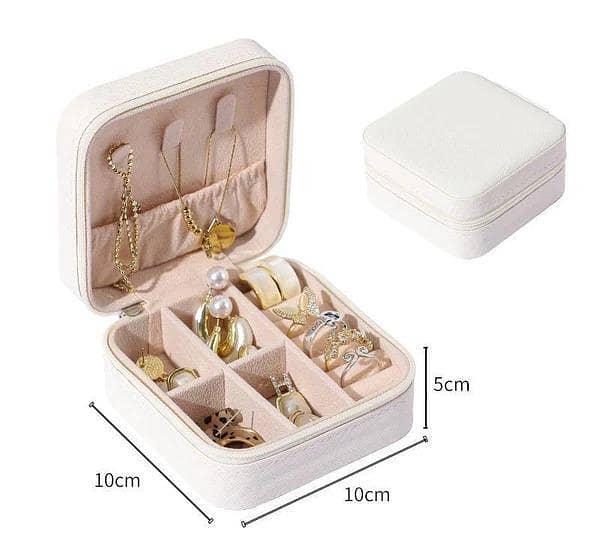 Women's jewellery set rings box 0