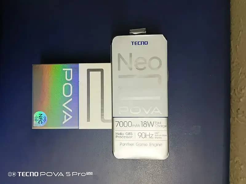 Exchange possible Tecno Pova neo 2 with box Charger 2