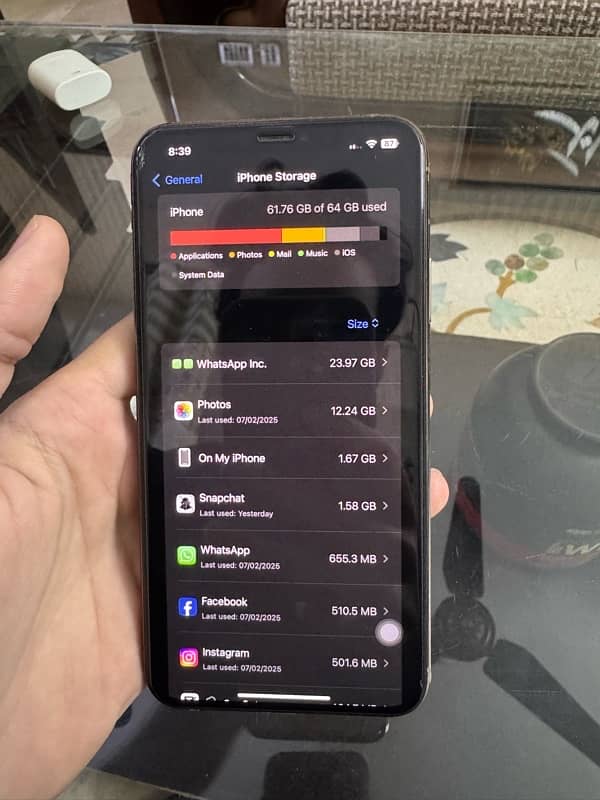 iphone 11 pro max PTA Approved 64gb 1