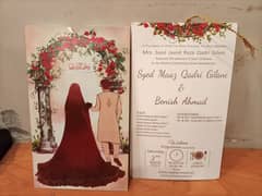 wedding cards printing, Bid Box, Nikkah cards printing, Digital cards