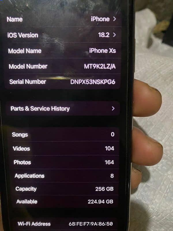 iphone xs256non pta 2