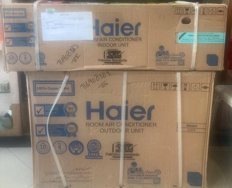 HAIER MODEL: 12CF WARRANTY: 10 YEARS (BRAND NEW SEALED PACK) 0