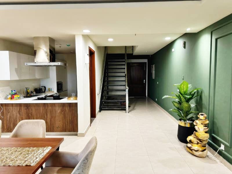 2300 Sq Feet Stunning Pent House Apartment For Rent At The Top Location Of Gold Crust DHA Phase 4 3