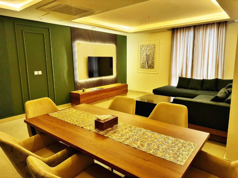 2300 Sq Feet Stunning Pent House Apartment For Rent At The Top Location Of Gold Crust DHA Phase 4 5