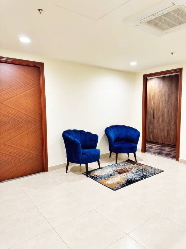 2300 Sq Feet Stunning Pent House Apartment For Rent At The Top Location Of Gold Crust DHA Phase 4 11