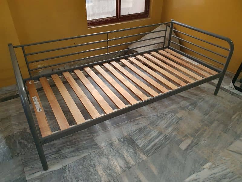 ikea foldable iron bed for sale 0