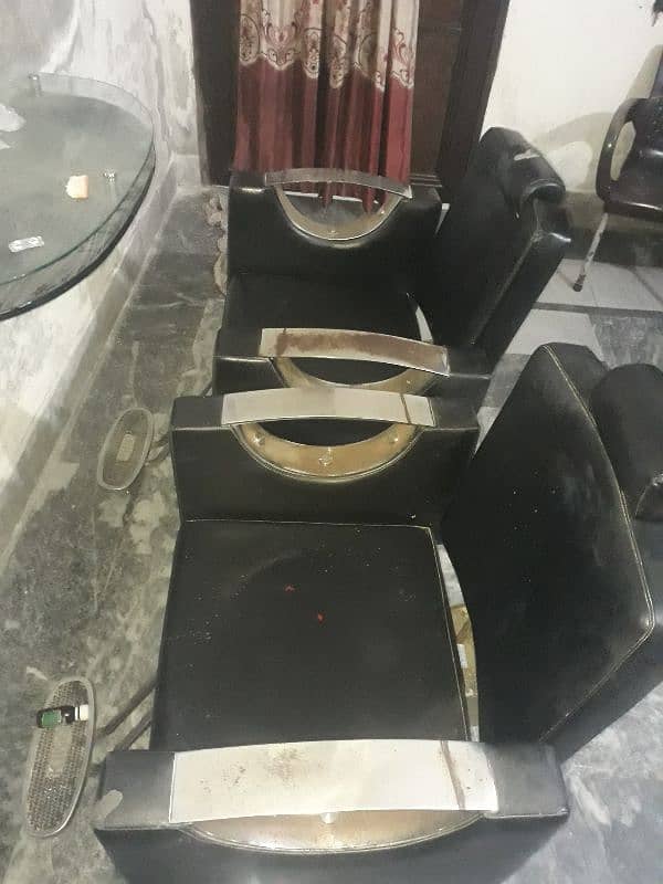 2 chairs + 1 side mirror for sale 7