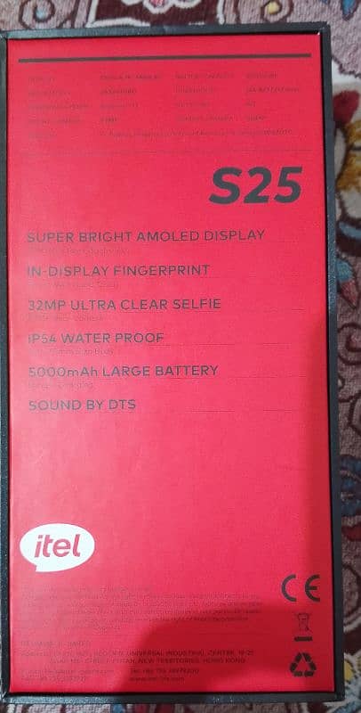 itel s25 brand new only one day use 1