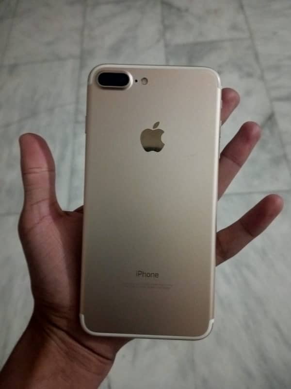 iPhone 7plus PTA APROVE urgent sale 128 gb 4